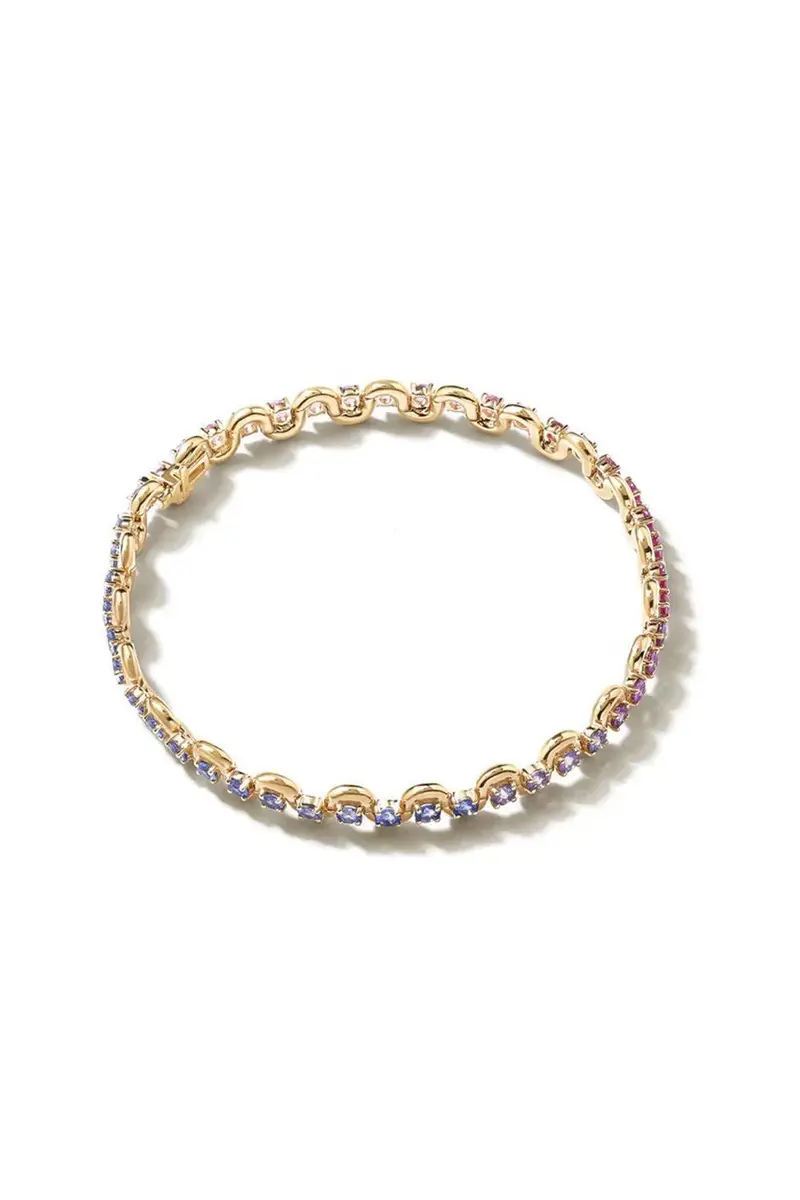 STATE PROPERTY Edessa Mist Sapphire Tennis Bracelet | Thumbnail 5