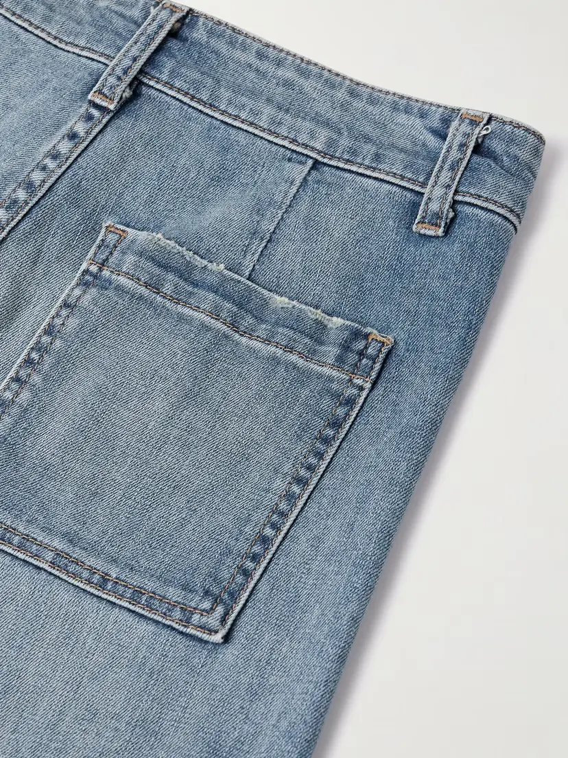 Nili Lotan Megan Distressed High-rise Wide-leg Jeans | Thumbnail 6 Nili Lotan Megan Distressed High-rise Wide-leg Jeans | Thumbnail 6
