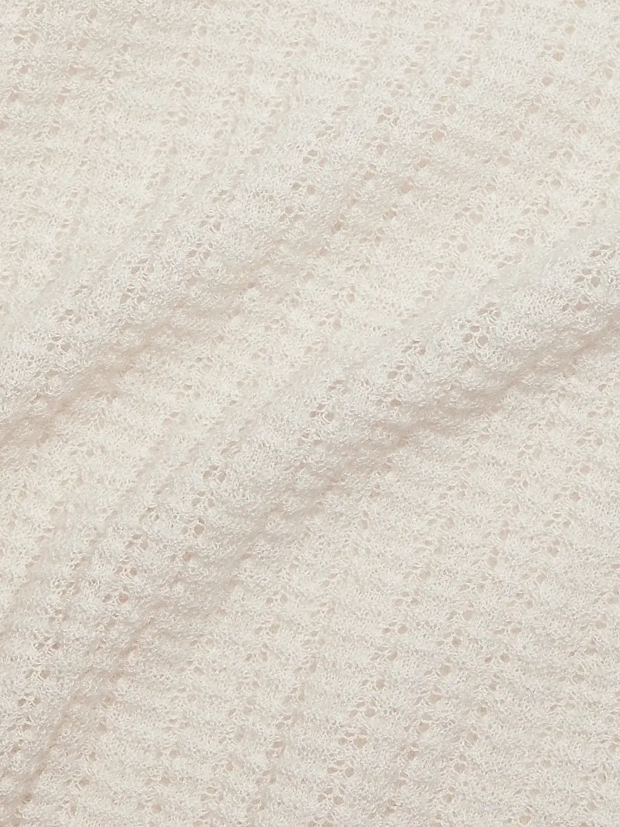 Vince Women's Waffle Knit Short-Sleeve Sweater | Thumbnail 7 Vince Women's Waffle Knit Short-Sleeve Sweater | Thumbnail 7