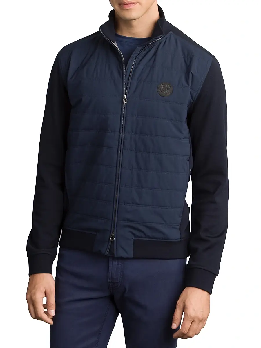 Stefano Ricci Men's Full Zip Sweater | Thumbnail 2 Stefano Ricci Men's Full Zip Sweater | Thumbnail 2