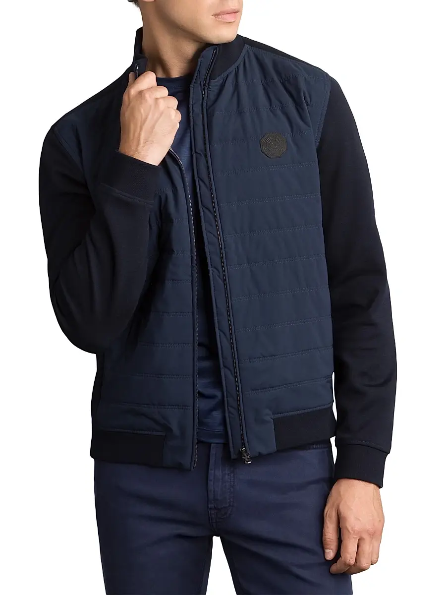 Stefano Ricci Men's Full Zip Sweater | Thumbnail 4 Stefano Ricci Men's Full Zip Sweater | Thumbnail 4