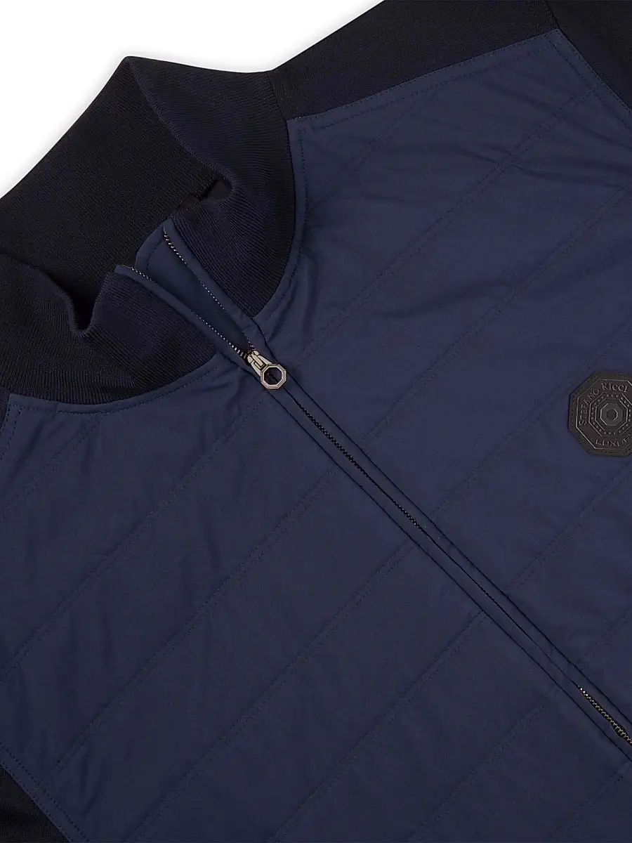 Stefano Ricci Men's Full Zip Sweater | Thumbnail 6 Stefano Ricci Men's Full Zip Sweater | Thumbnail 6