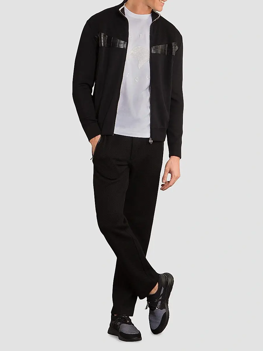 Stefano Ricci Men's Full Zip Sweater | Thumbnail 9 Stefano Ricci Men's Full Zip Sweater | Thumbnail 9