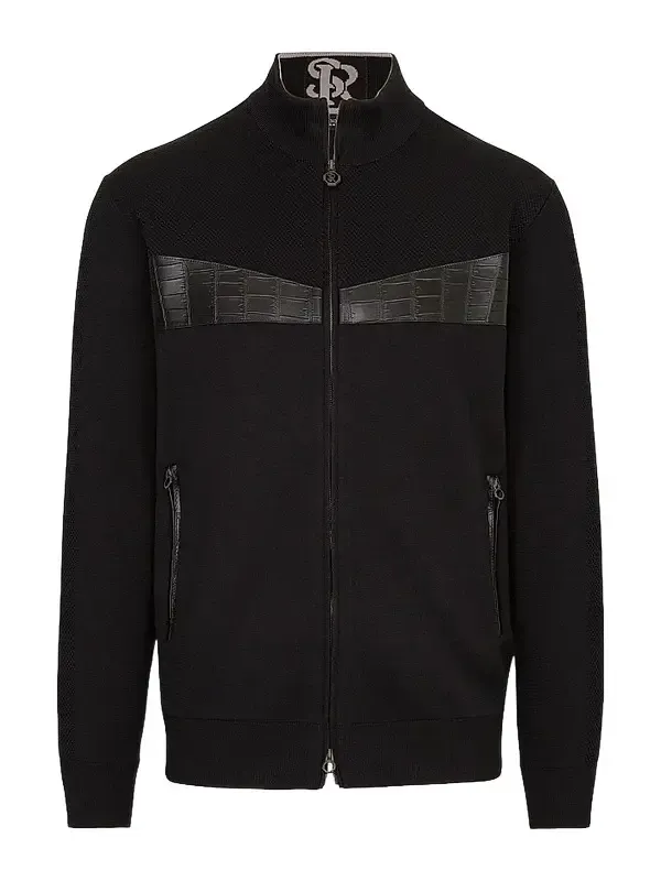 Stefano Ricci Men's Full Zip Sweater