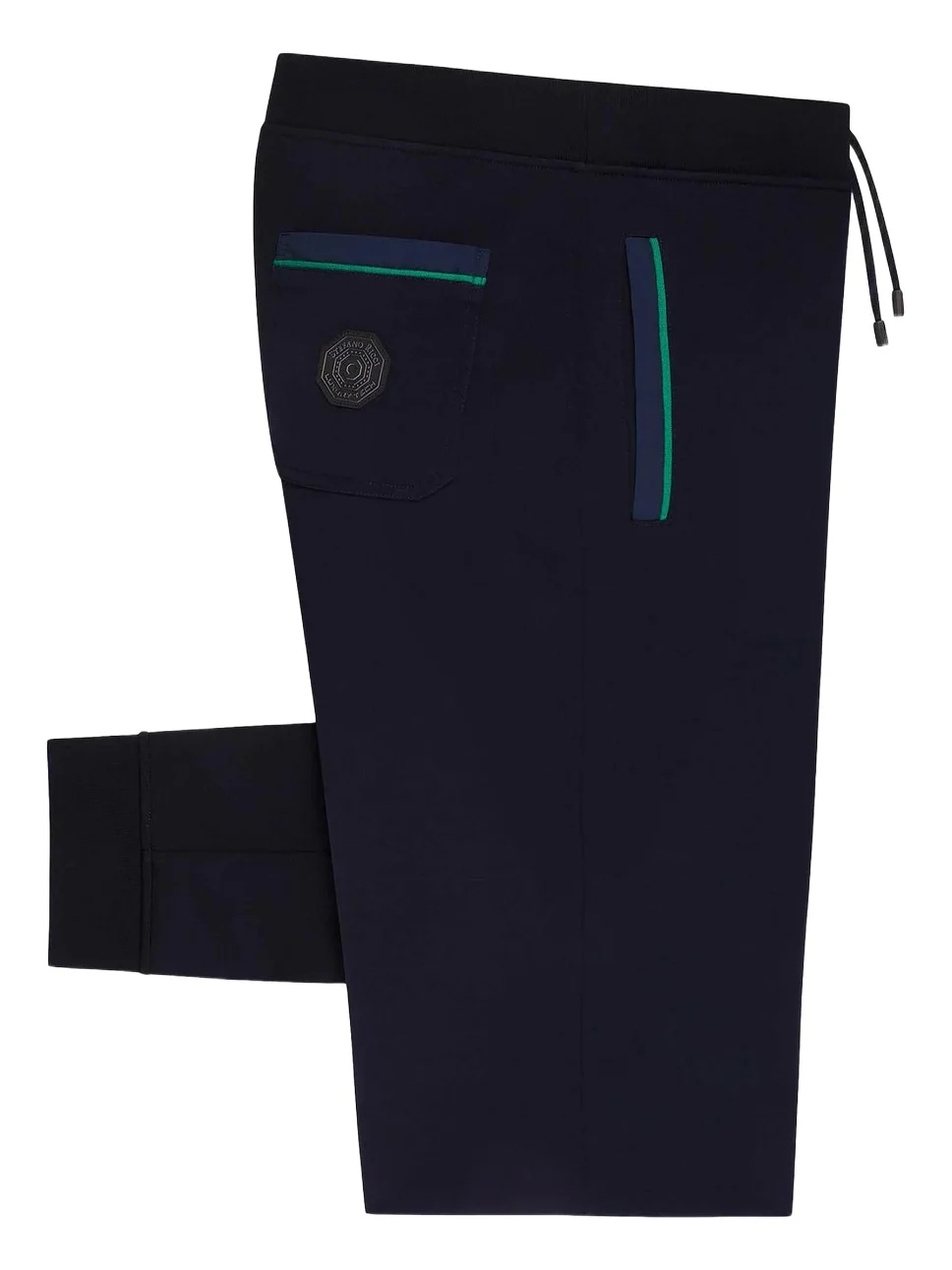Men's Wool and Cotton Trousers - Navy Men's Wool and Cotton Trousers - Navy