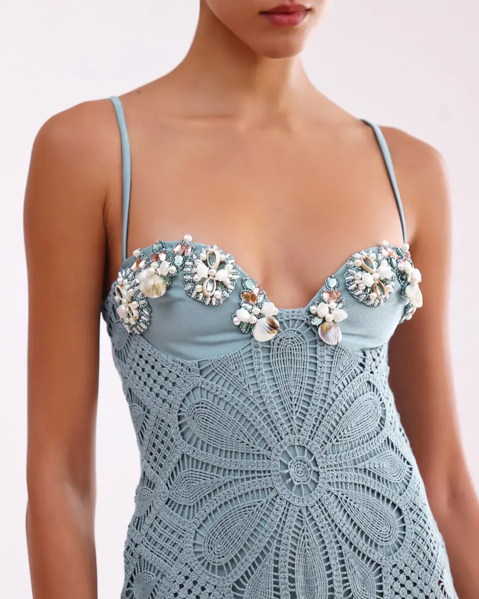 PatBo CROCHET EMBROIDERED MAXI DRESS | Thumbnail 2 PatBo CROCHET EMBROIDERED MAXI DRESS | Thumbnail 2