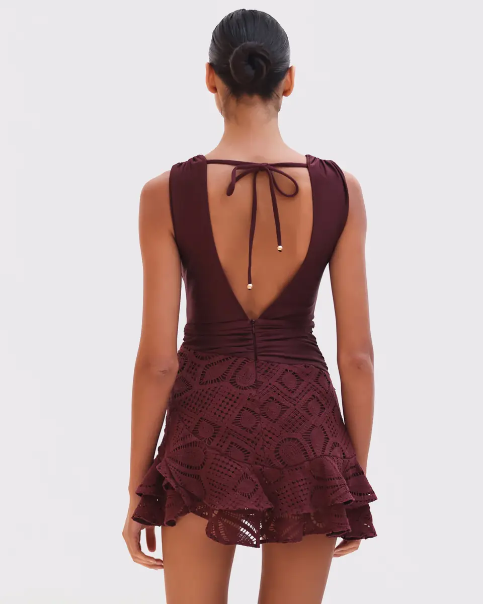 PatBo CROCHET MINI DRESS | Thumbnail 3 PatBo CROCHET MINI DRESS | Thumbnail 3