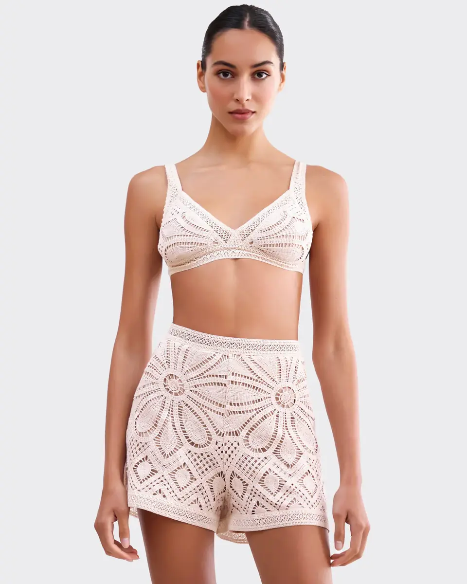 PatBo FLOWER CROCHET SHORT | Thumbnail 3 PatBo FLOWER CROCHET SHORT | Thumbnail 3