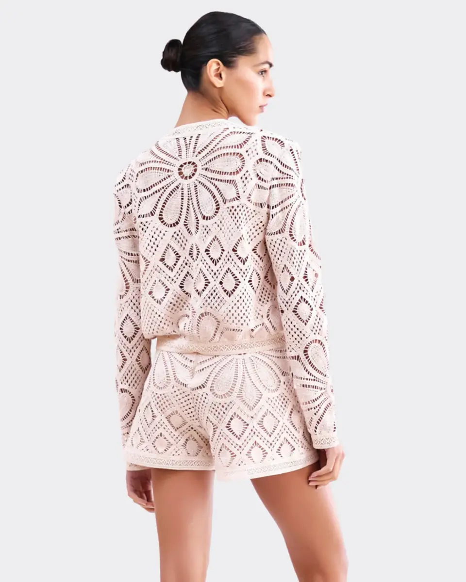PatBo FLOWER CROCHET SHORT | Thumbnail 4 PatBo FLOWER CROCHET SHORT | Thumbnail 4