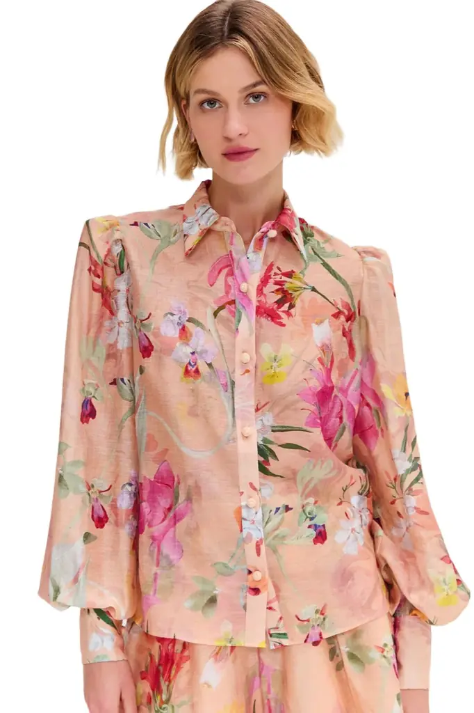 PatBo LILY FLOWER SHIRT