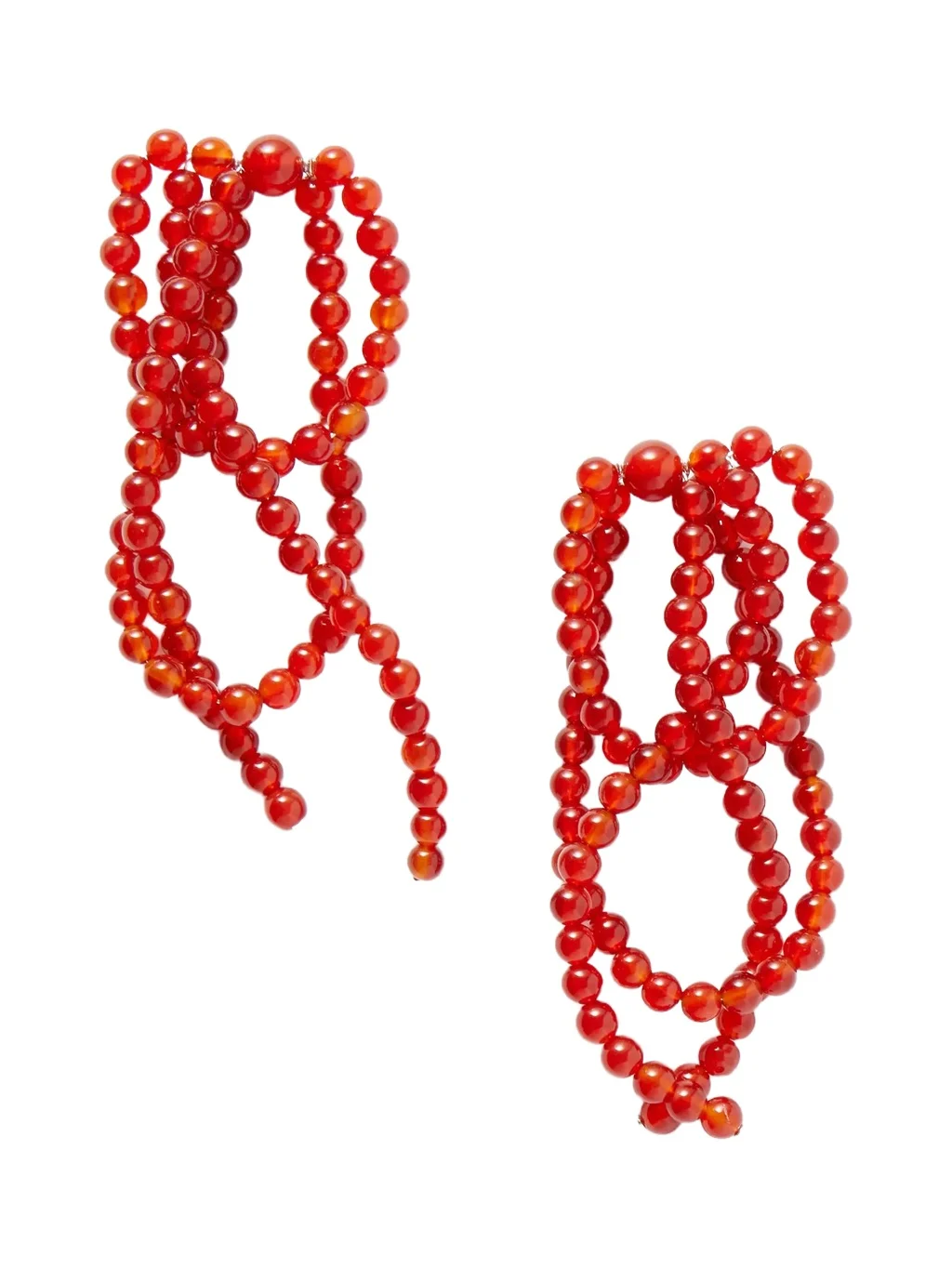 Completedworks Recycled Silver Agate Beaded Earrings