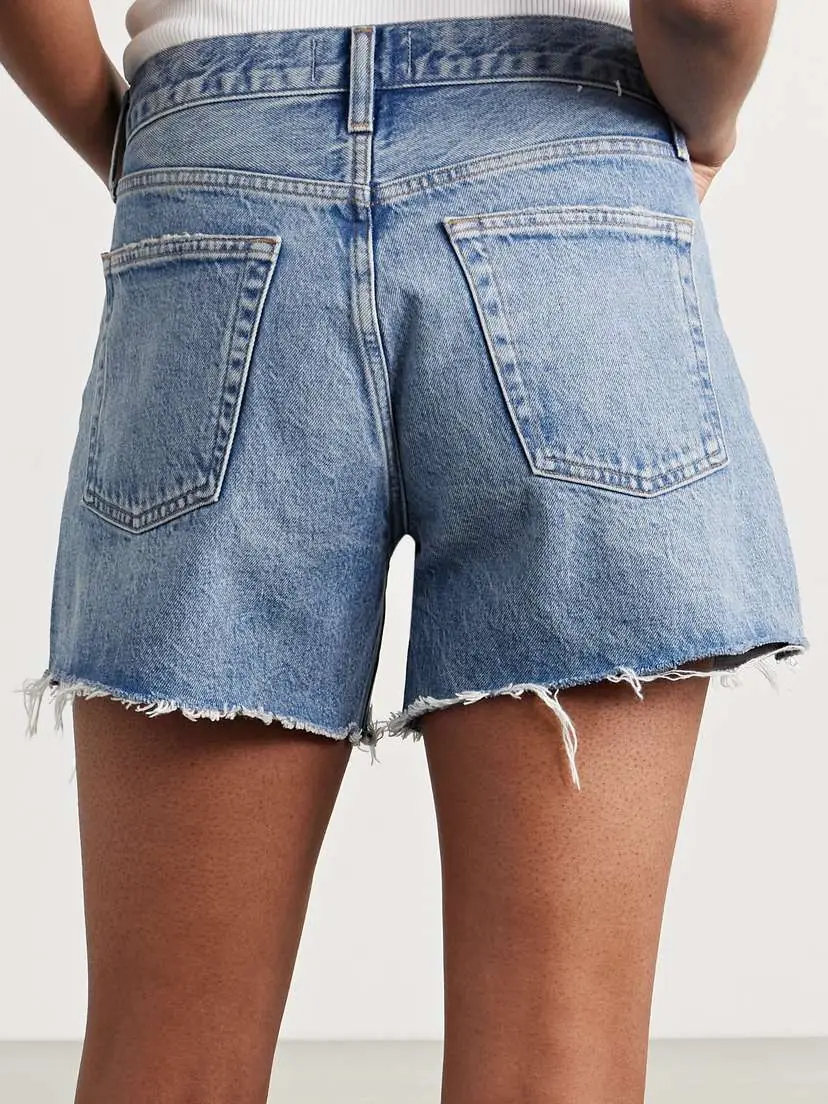 AGOLDE Parker Long Distressed Denim Shorts | Thumbnail 4 AGOLDE Parker Long Distressed Denim Shorts | Thumbnail 4