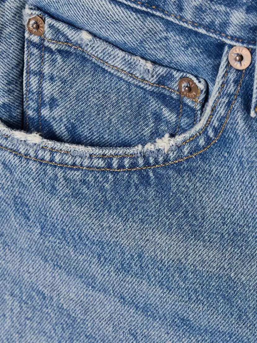 AGOLDE Parker Long Distressed Denim Shorts | Thumbnail 5 AGOLDE Parker Long Distressed Denim Shorts | Thumbnail 5