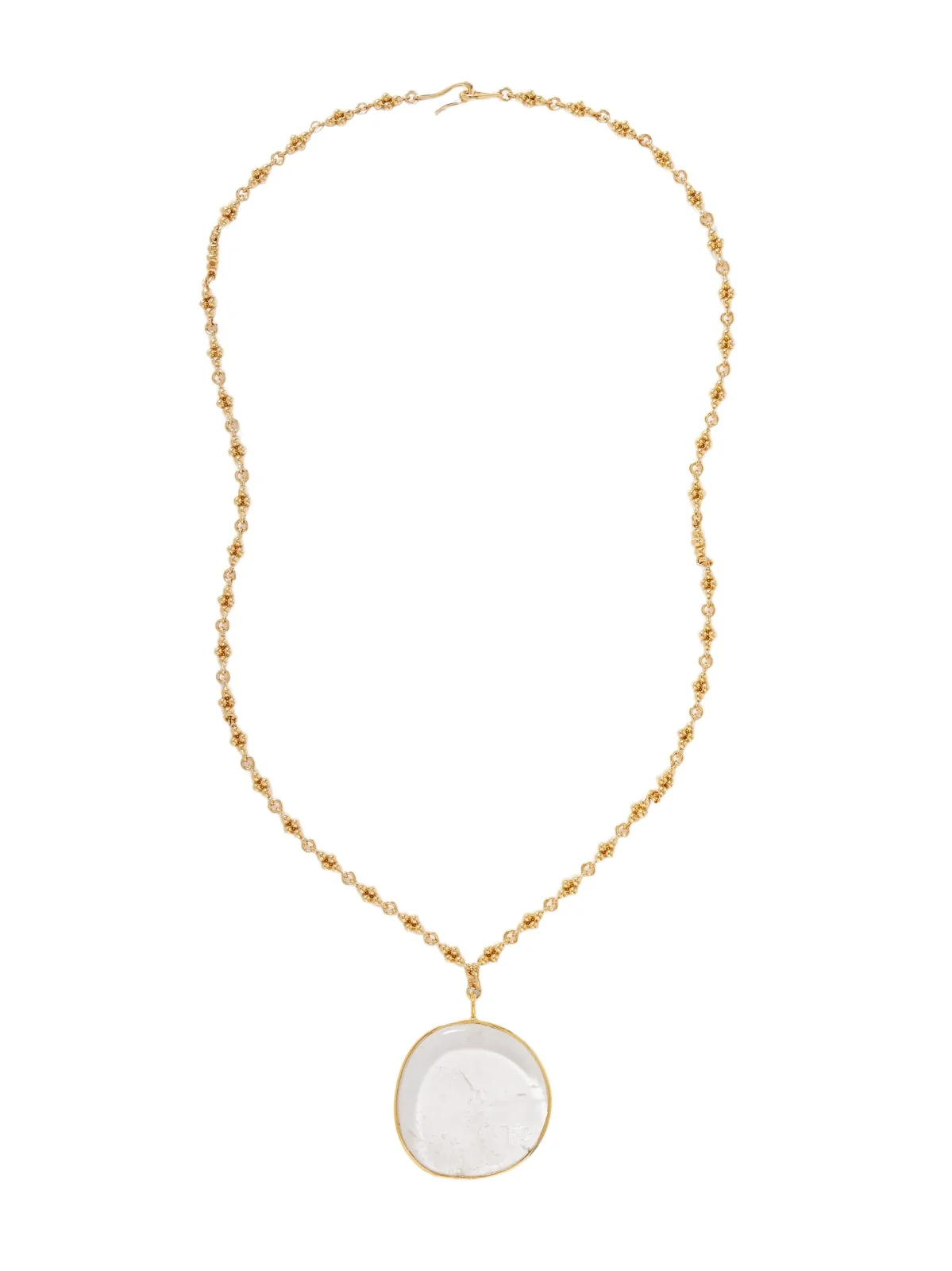 TOHUM Gold-plated Quartz Necklace