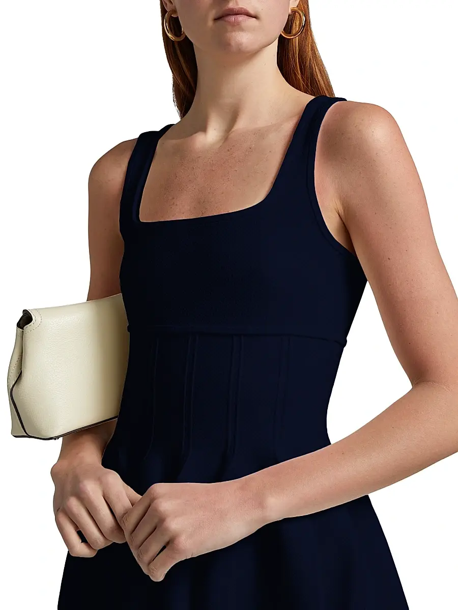 Simkhai Women's Elektra Seamed Minidress | Thumbnail 6 Simkhai Women's Elektra Seamed Minidress | Thumbnail 6