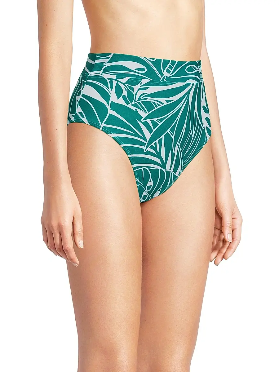 Change of Scenery Women's Isle of Palms High-Leg High-Rise Bikini Bottoms | Thumbnail 4