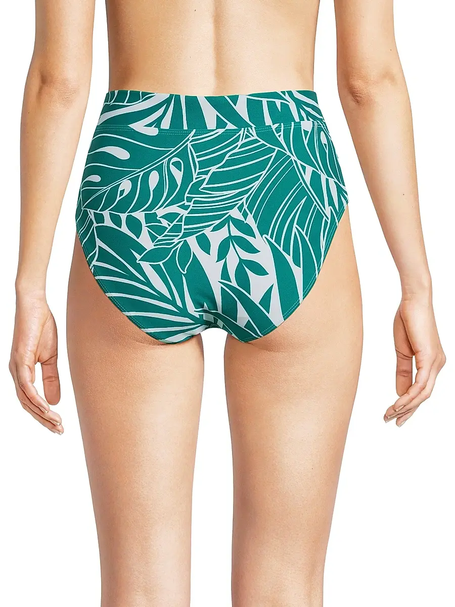 Change of Scenery Women's Isle of Palms High-Leg High-Rise Bikini Bottoms | Thumbnail 5
