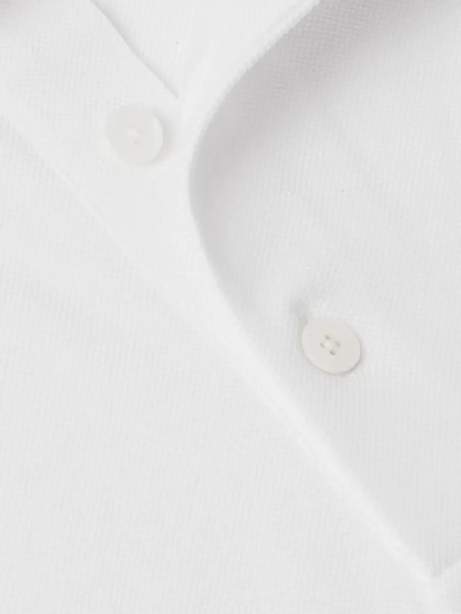 Zegna Logo-Appliquéd Cotton-Piqué Polo Shirt - Men | Thumbnail 5 Zegna Logo-Appliquéd Cotton-Piqué Polo Shirt - Men | Thumbnail 5