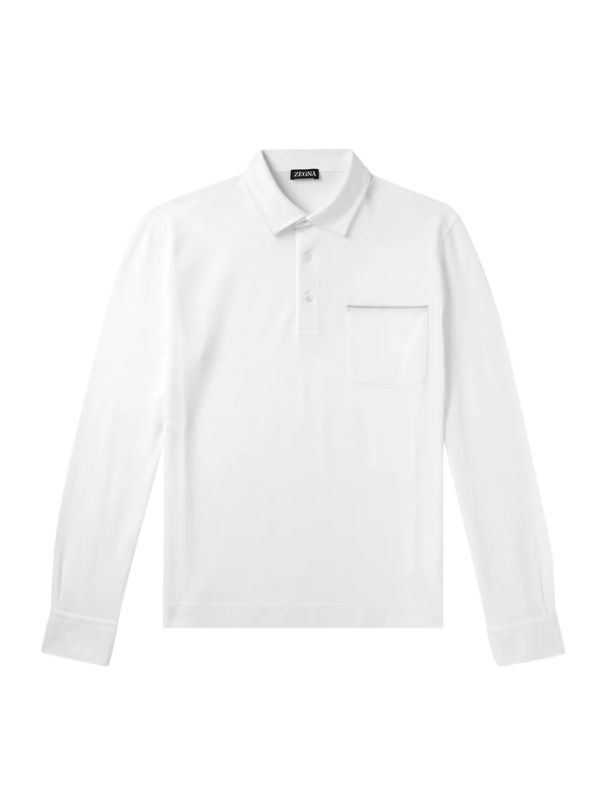 Logo-Appliquéd Cotton-Piqué Polo Shirt - Men Logo-Appliquéd Cotton-Piqué Polo Shirt - Men