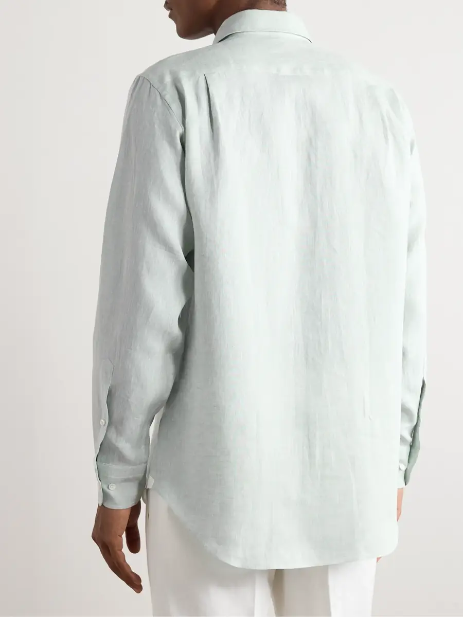 Loro Piana André Arizona Linen Shirt - Men | Thumbnail 3 Loro Piana André Arizona Linen Shirt - Men | Thumbnail 3