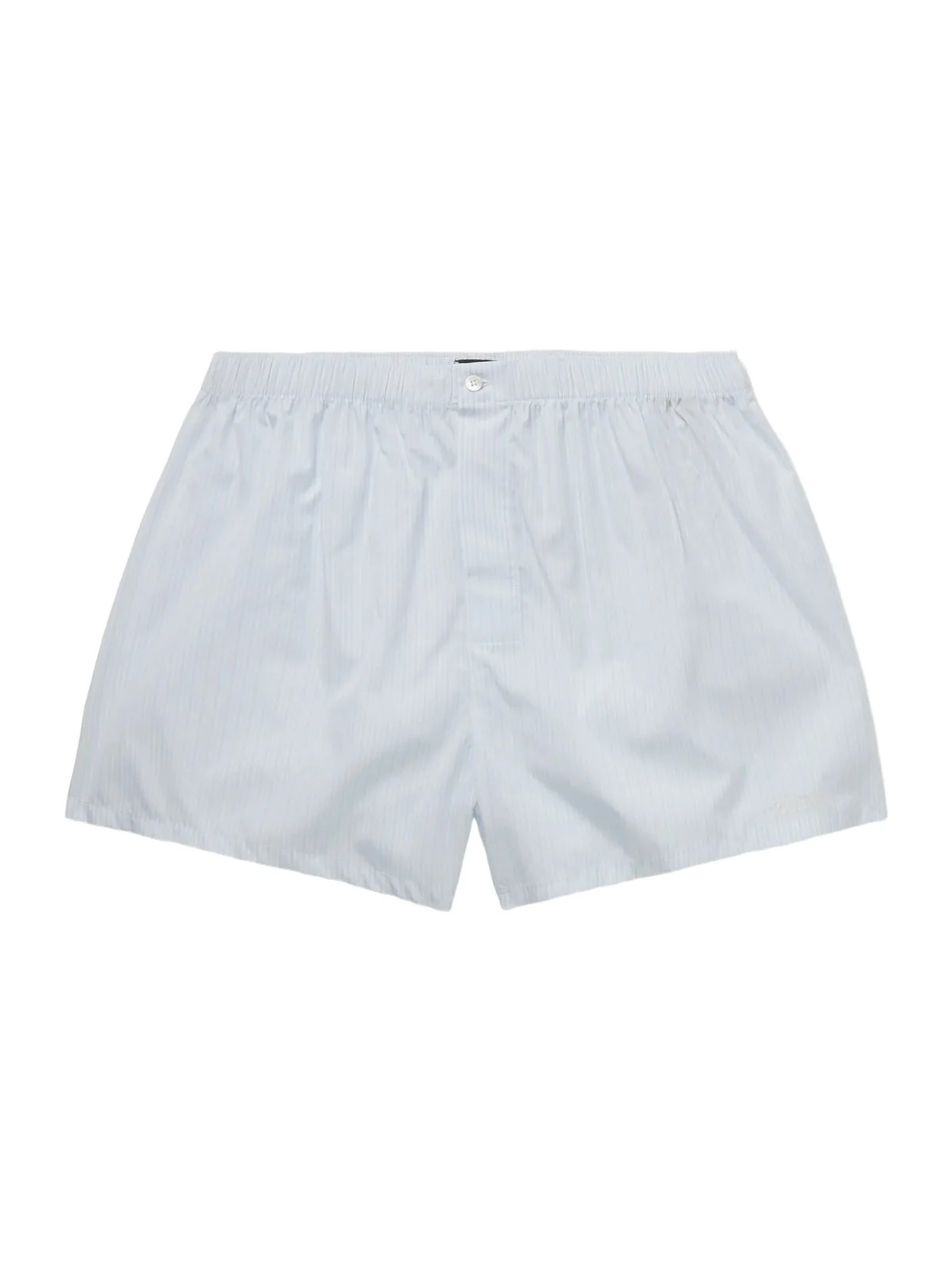 Striped Cotton-Poplin Boxer Shorts - Men