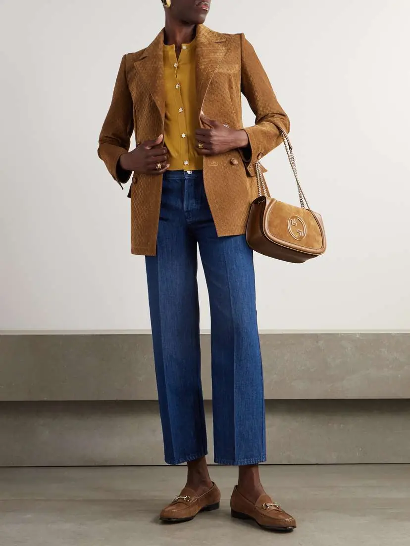 Gucci Cropped Mid-rise Straight-leg Jeans | Thumbnail 2 Gucci Cropped Mid-rise Straight-leg Jeans | Thumbnail 2