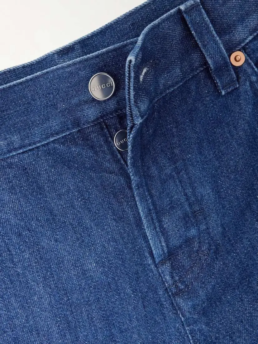 Gucci Cropped Mid-rise Straight-leg Jeans | Thumbnail 5 Gucci Cropped Mid-rise Straight-leg Jeans | Thumbnail 5