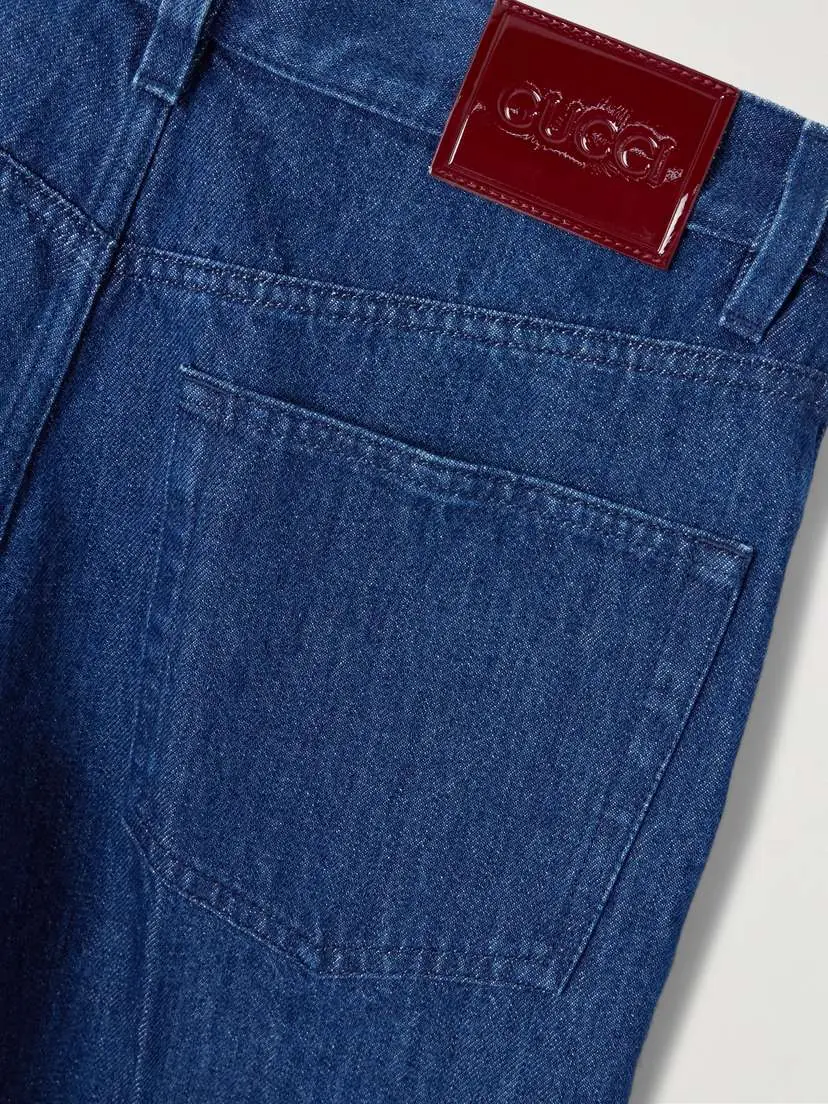 Gucci Cropped Mid-rise Straight-leg Jeans | Thumbnail 6 Gucci Cropped Mid-rise Straight-leg Jeans | Thumbnail 6