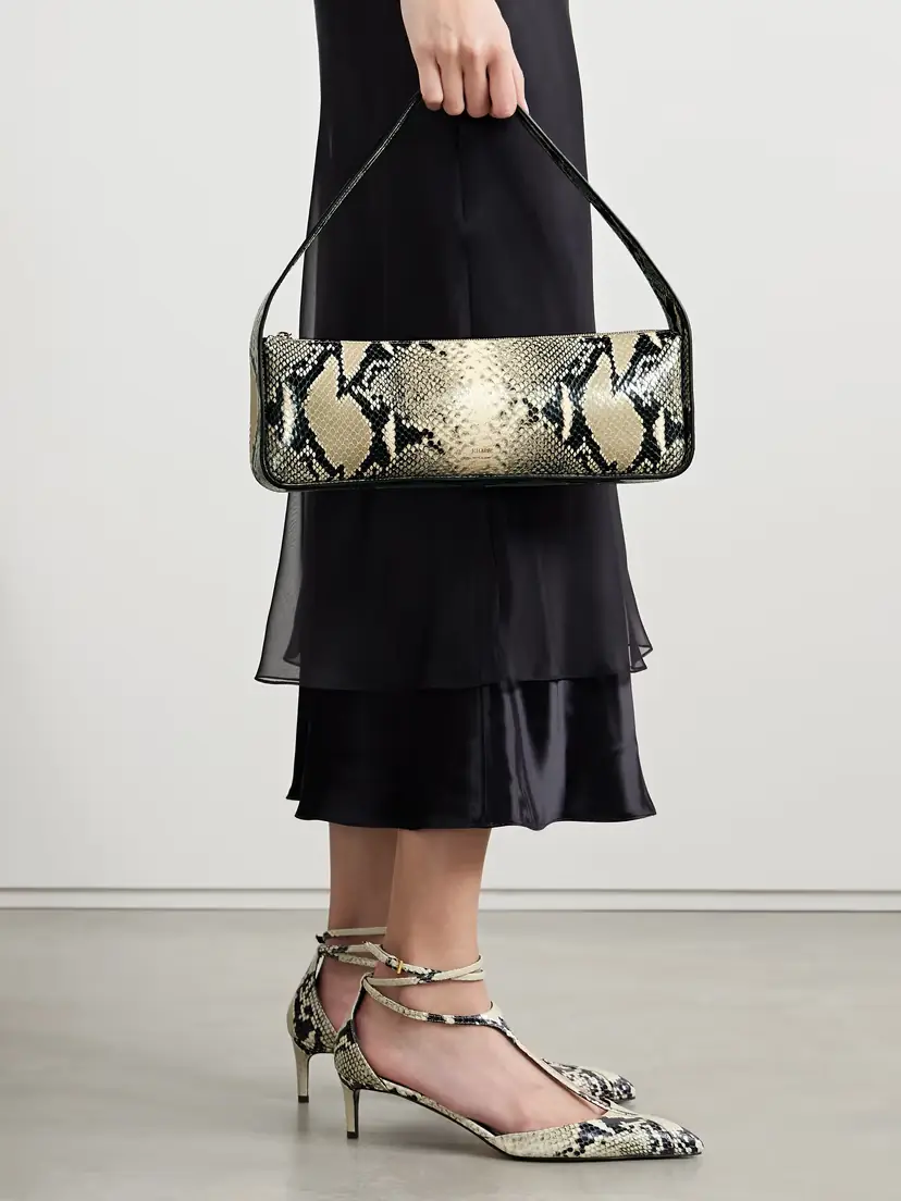 Khaite Lori Snake-effect Leather Shoulder Bag | Thumbnail 2 Khaite Lori Snake-effect Leather Shoulder Bag | Thumbnail 2
