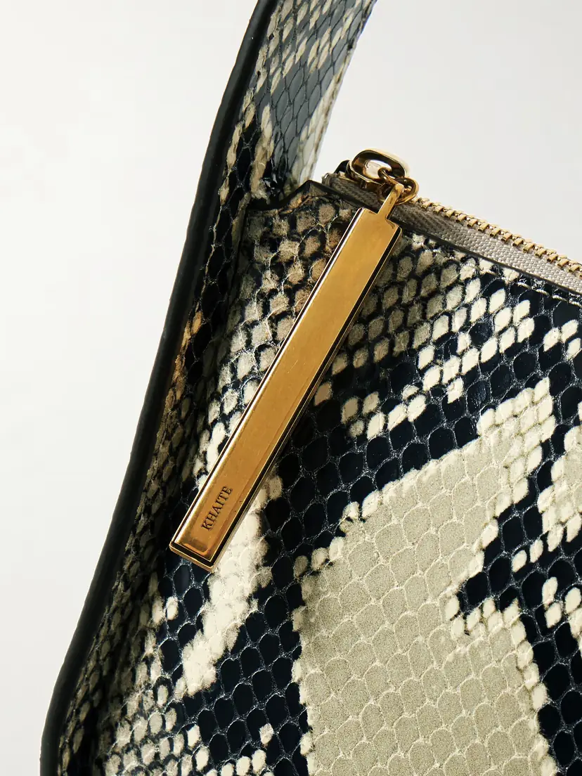 Khaite Lori Snake-effect Leather Shoulder Bag | Thumbnail 4 Khaite Lori Snake-effect Leather Shoulder Bag | Thumbnail 4