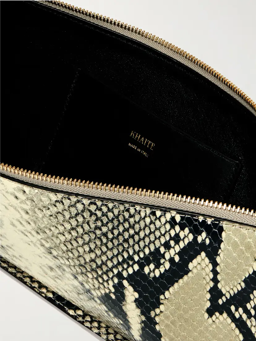 Khaite Lori Snake-effect Leather Shoulder Bag | Thumbnail 5 Khaite Lori Snake-effect Leather Shoulder Bag | Thumbnail 5