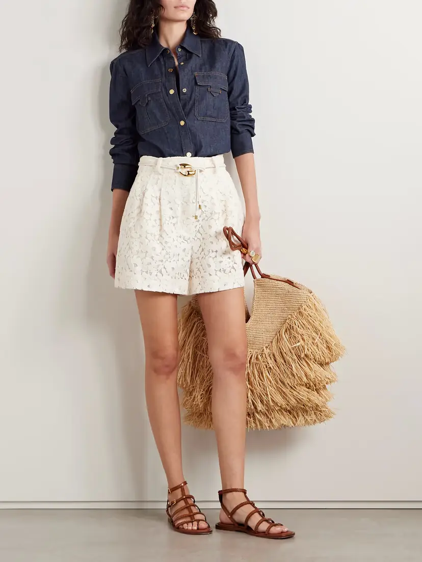 Zimmermann Illuminate Denim Shirt | Thumbnail 2 Zimmermann Illuminate Denim Shirt | Thumbnail 2