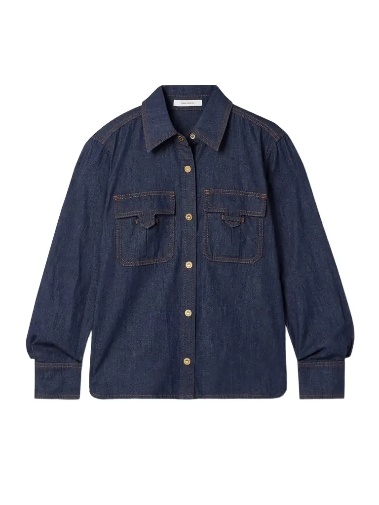 Zimmermann Illuminate Denim Shirt | Thumbnail 1 Zimmermann Illuminate Denim Shirt | Thumbnail 1