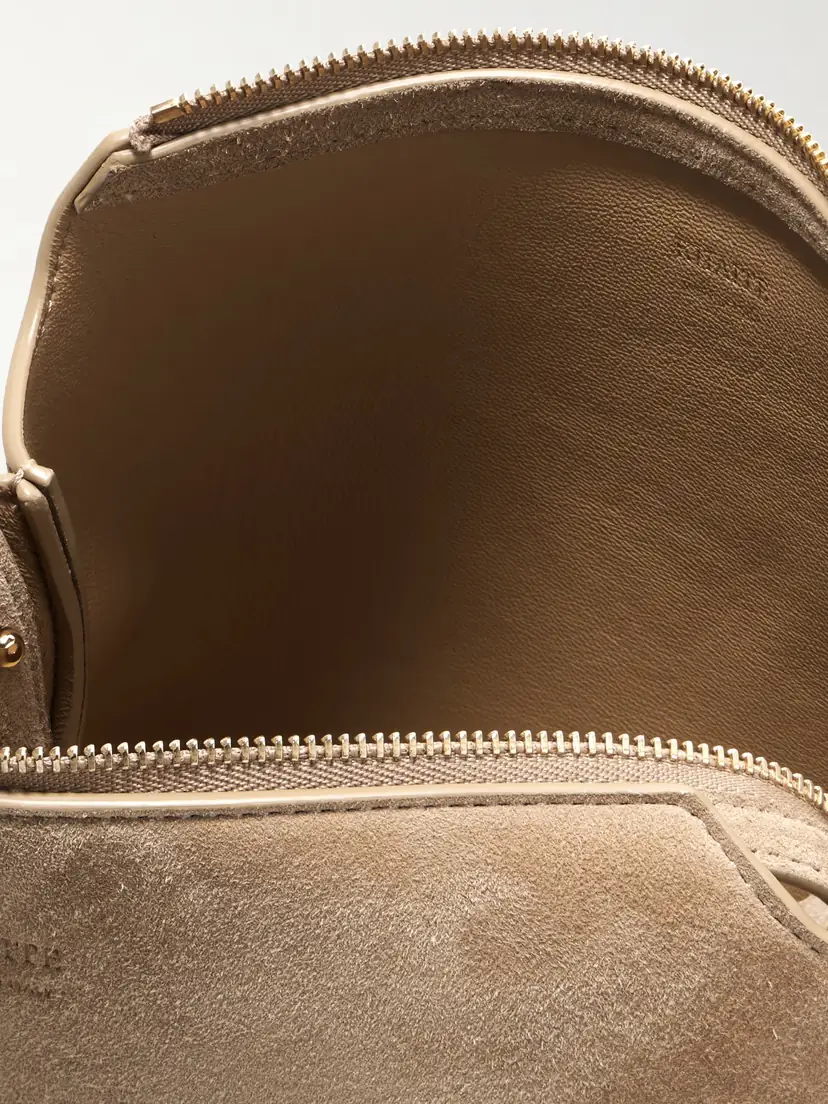 Khaite Lina Medium Suede Shoulder Bag | Thumbnail 5