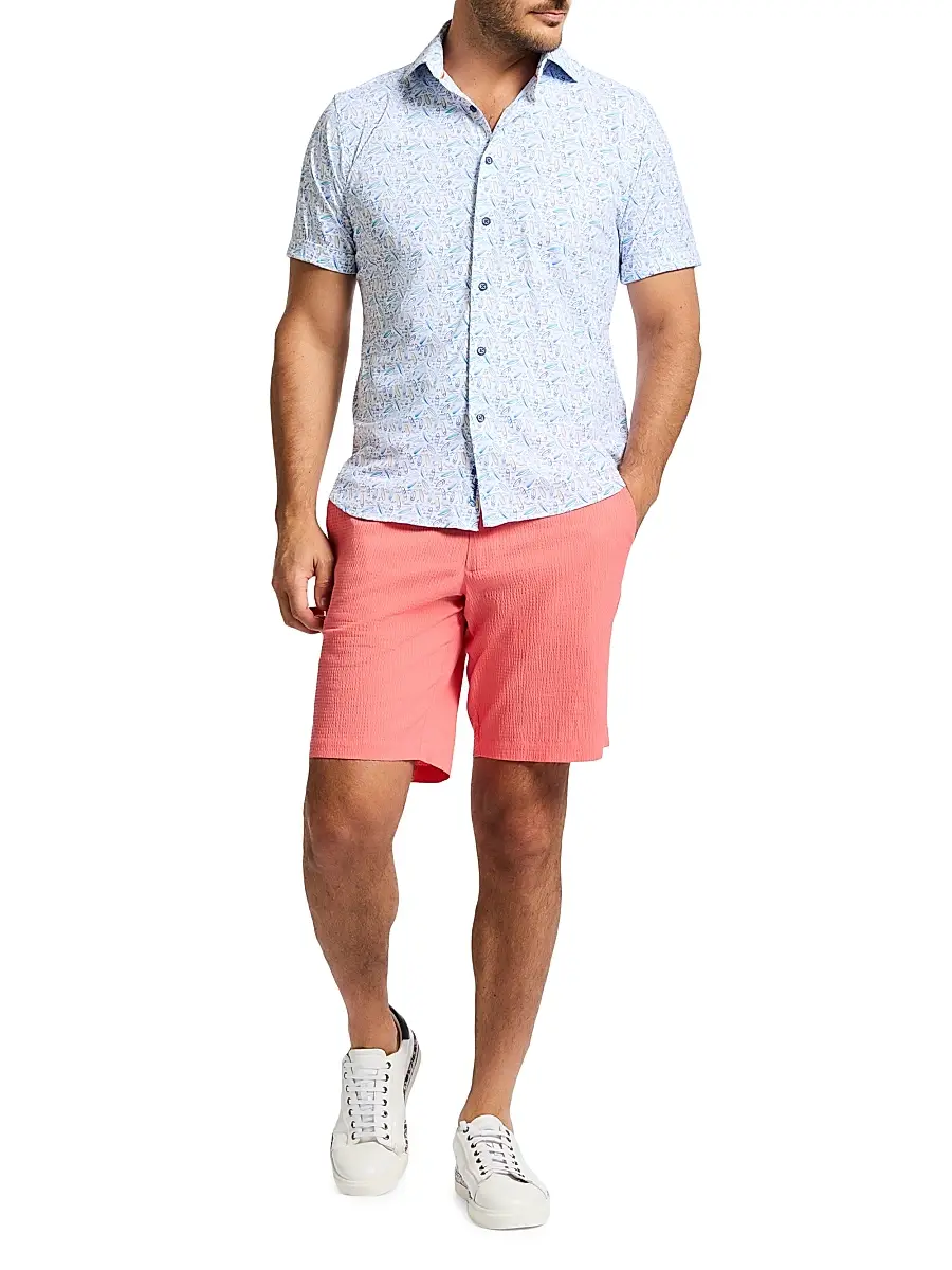 Robert Graham Men's Riptide Stretch Button-Front Shirt | Thumbnail 2