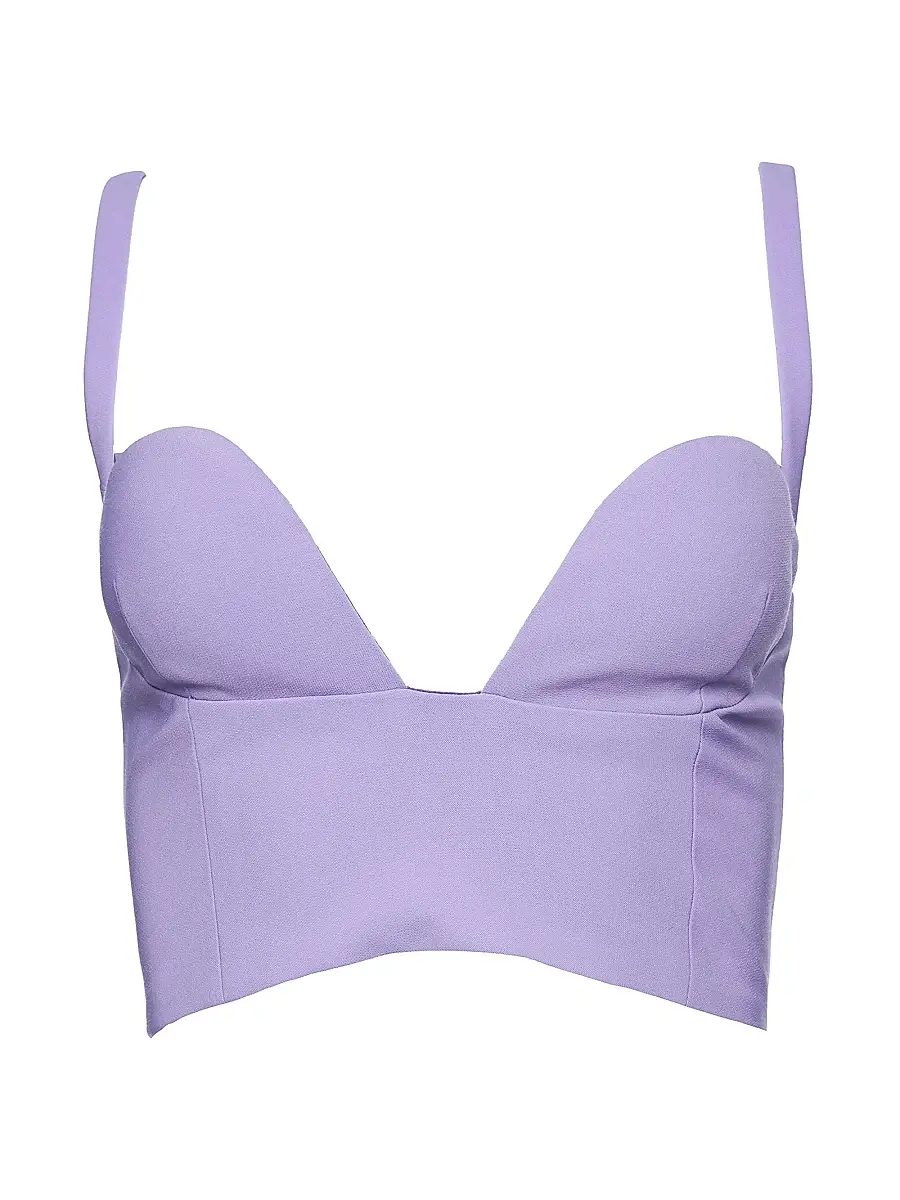 Retrofête Women's Matty Top - Dusty Lilac | Thumbnail 1 Retrofête Women's Matty Top - Dusty Lilac | Thumbnail 1