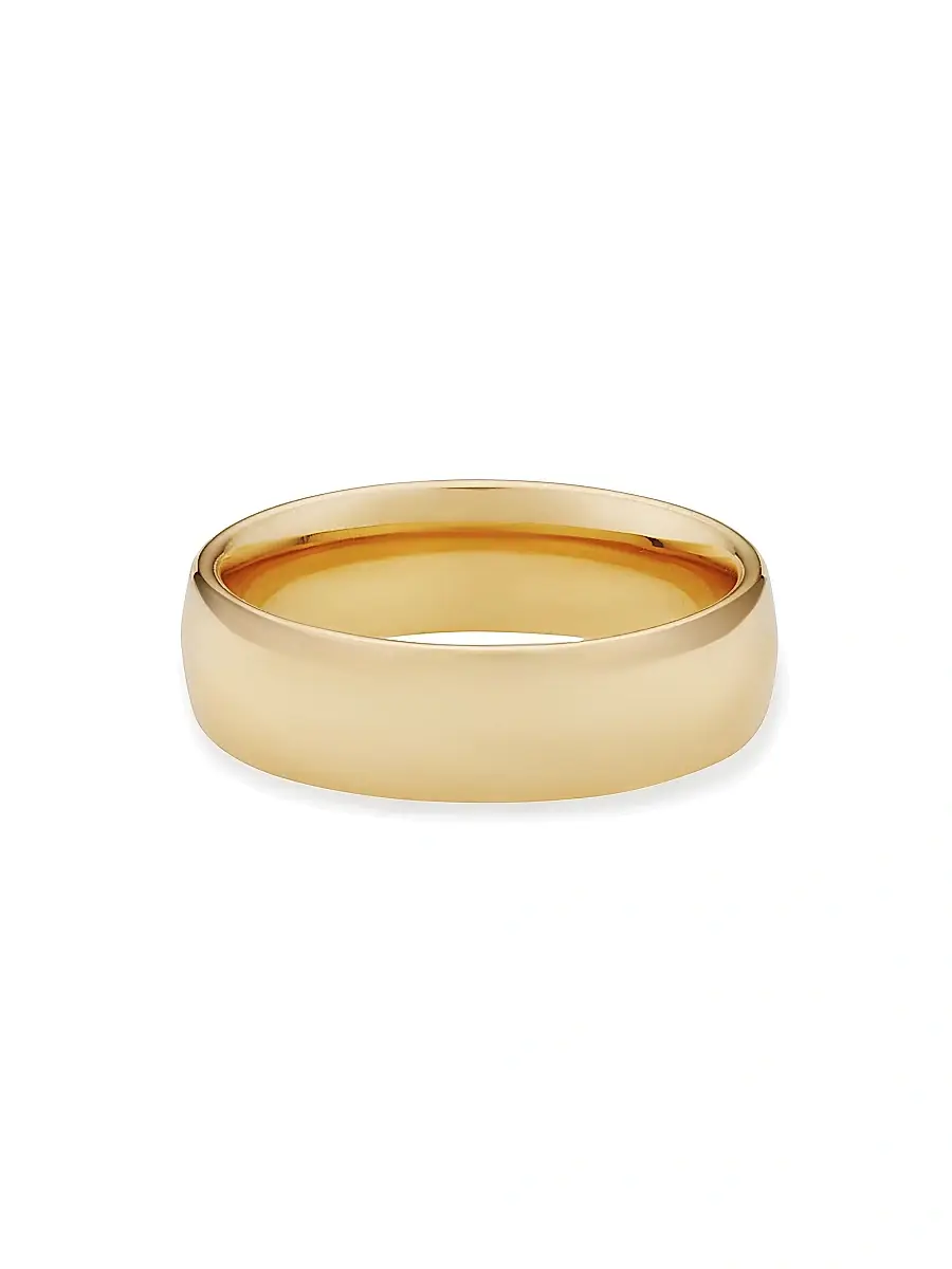 Oradina Women's 14K Yellow Gold Forever Band Statement Ring - Yellow Gold | Thumbnail 2 Oradina Women's 14K Yellow Gold Forever Band Statement Ring - Yellow Gold | Thumbnail 2