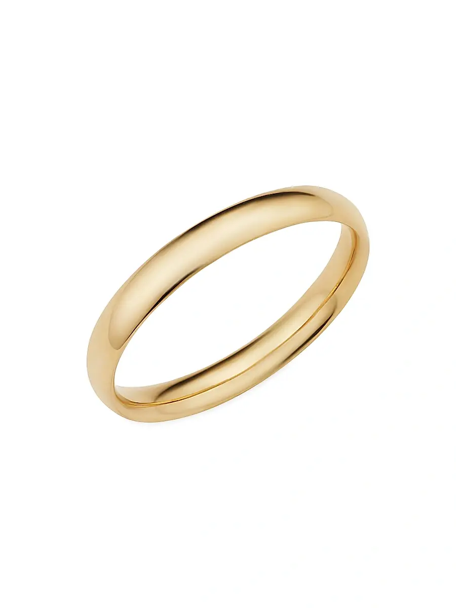 Women's 14K Yellow Gold Forever Band Ring - Yellow Gold Women's 14K Yellow Gold Forever Band Ring - Yellow Gold