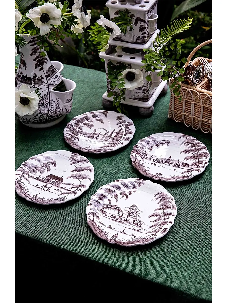 Juliska Country Estate 4-Piece Party Plate Set - Grey | Thumbnail 8 Juliska Country Estate 4-Piece Party Plate Set - Grey | Thumbnail 8
