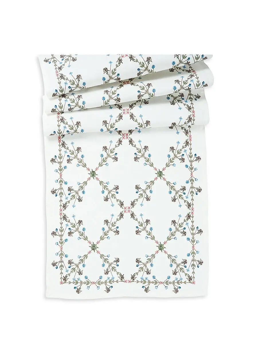 Juliska Villa Seville Table Runner - Blue | Image 1 Juliska Villa Seville Table Runner - Blue | Image 1
