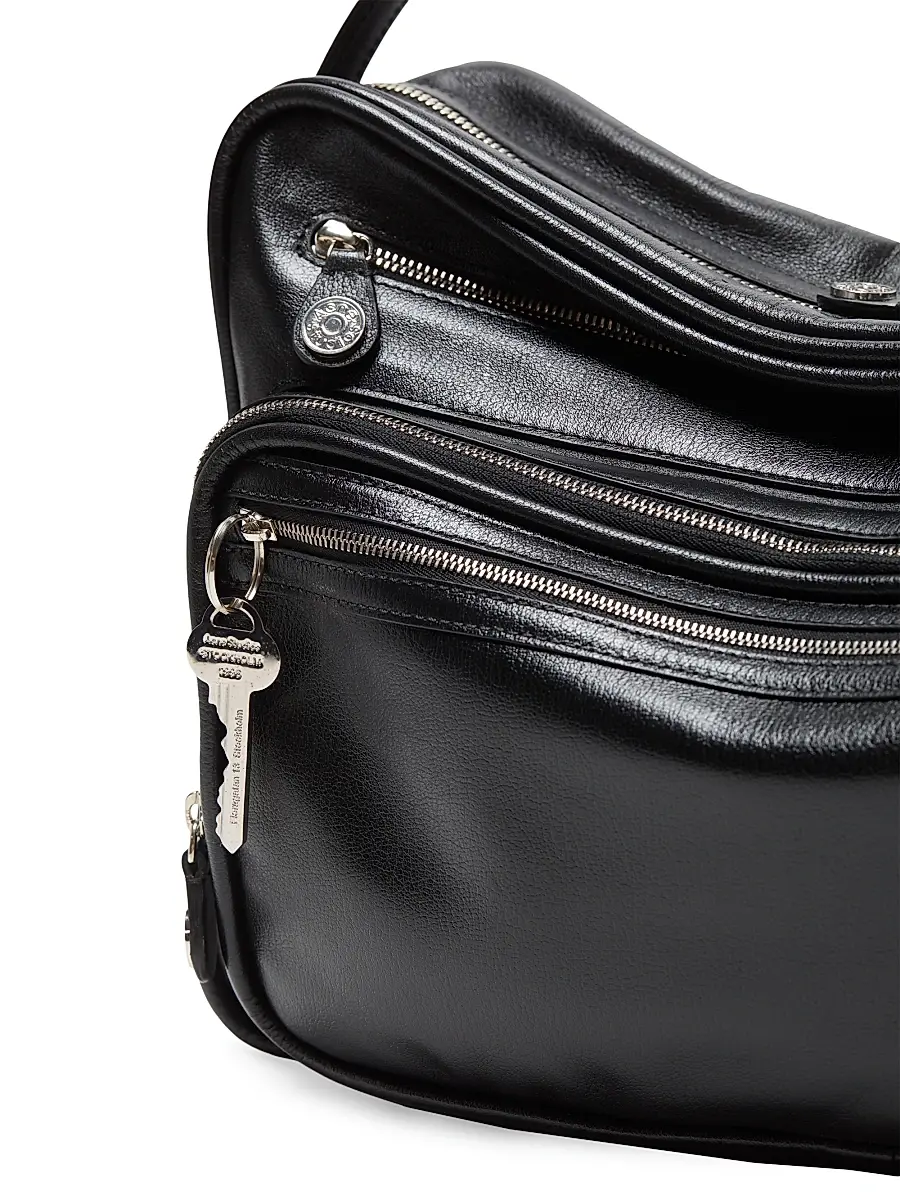 Acne Studios Women's Camero Party Leather Shoulder Bag | Thumbnail 4 Acne Studios Women's Camero Party Leather Shoulder Bag | Thumbnail 4