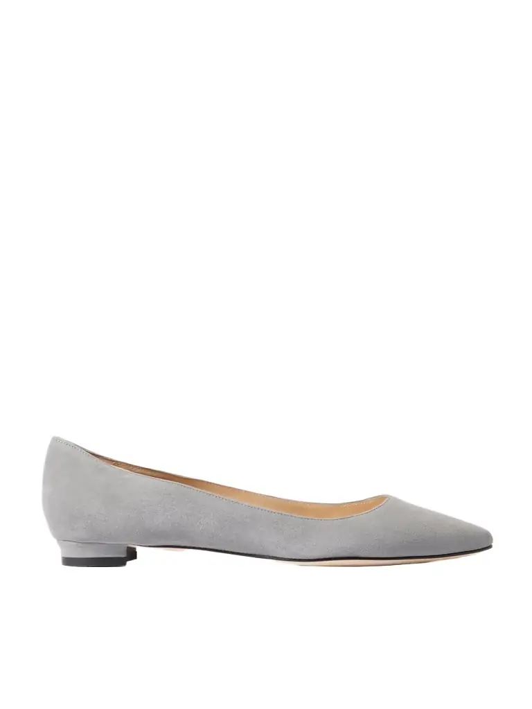 Manolo Blahnik Bb Suede Ballet Flats | Image 1 Manolo Blahnik Bb Suede Ballet Flats | Image 1