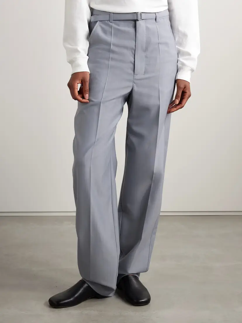 Lemaire Belted Woven Straight-leg Pants | Thumbnail 3