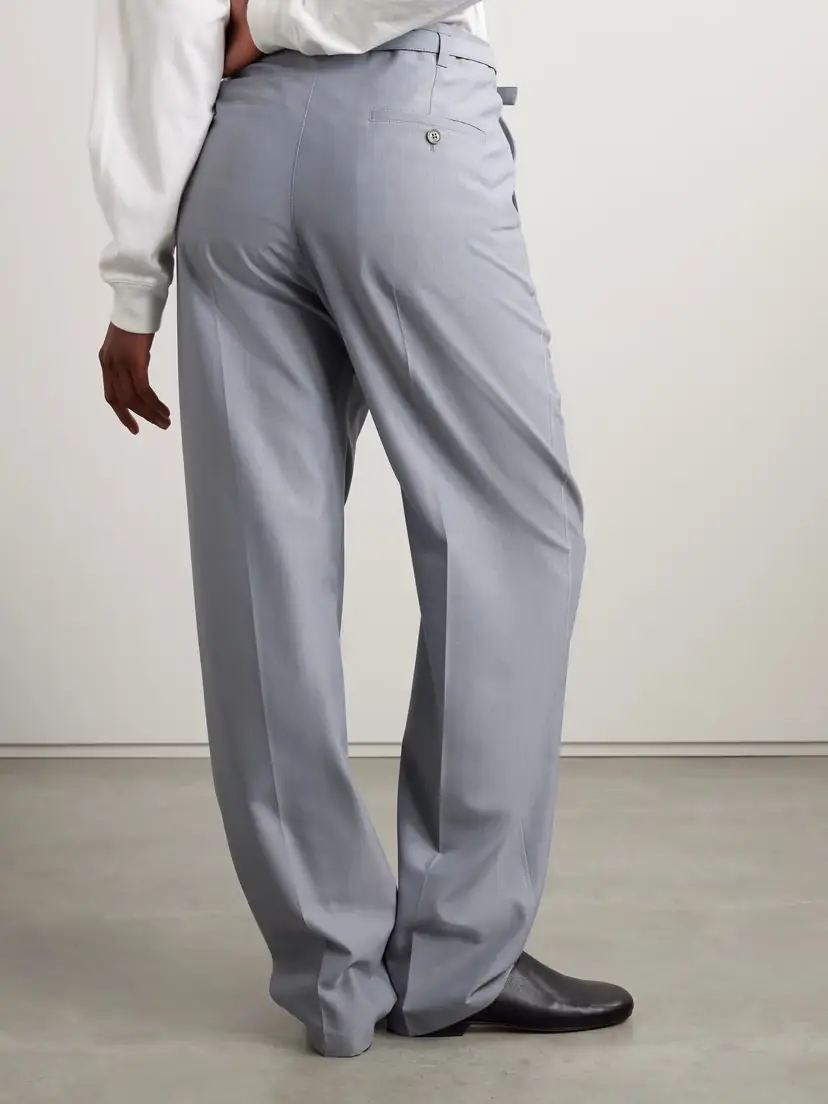 Lemaire Belted Woven Straight-leg Pants | Thumbnail 4