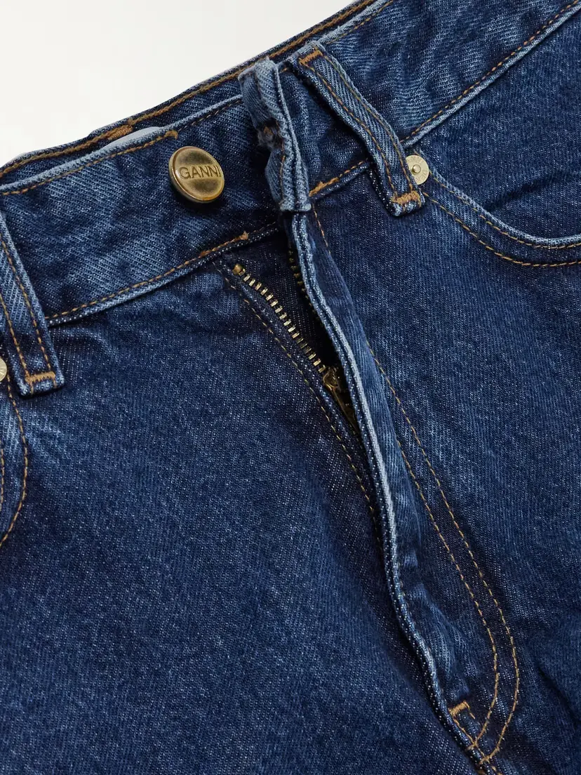 Ganni High-rise Tapered Organic Jeans | Thumbnail 5