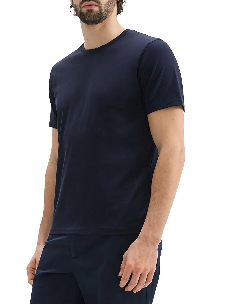 Theory Men's Precise Cotton T-Shirt | Thumbnail 3 Theory Men's Precise Cotton T-Shirt | Thumbnail 3