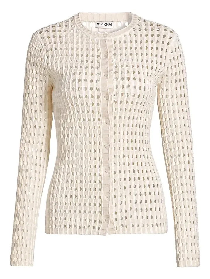 Simkhai Women's Gracen Knit Cardigan