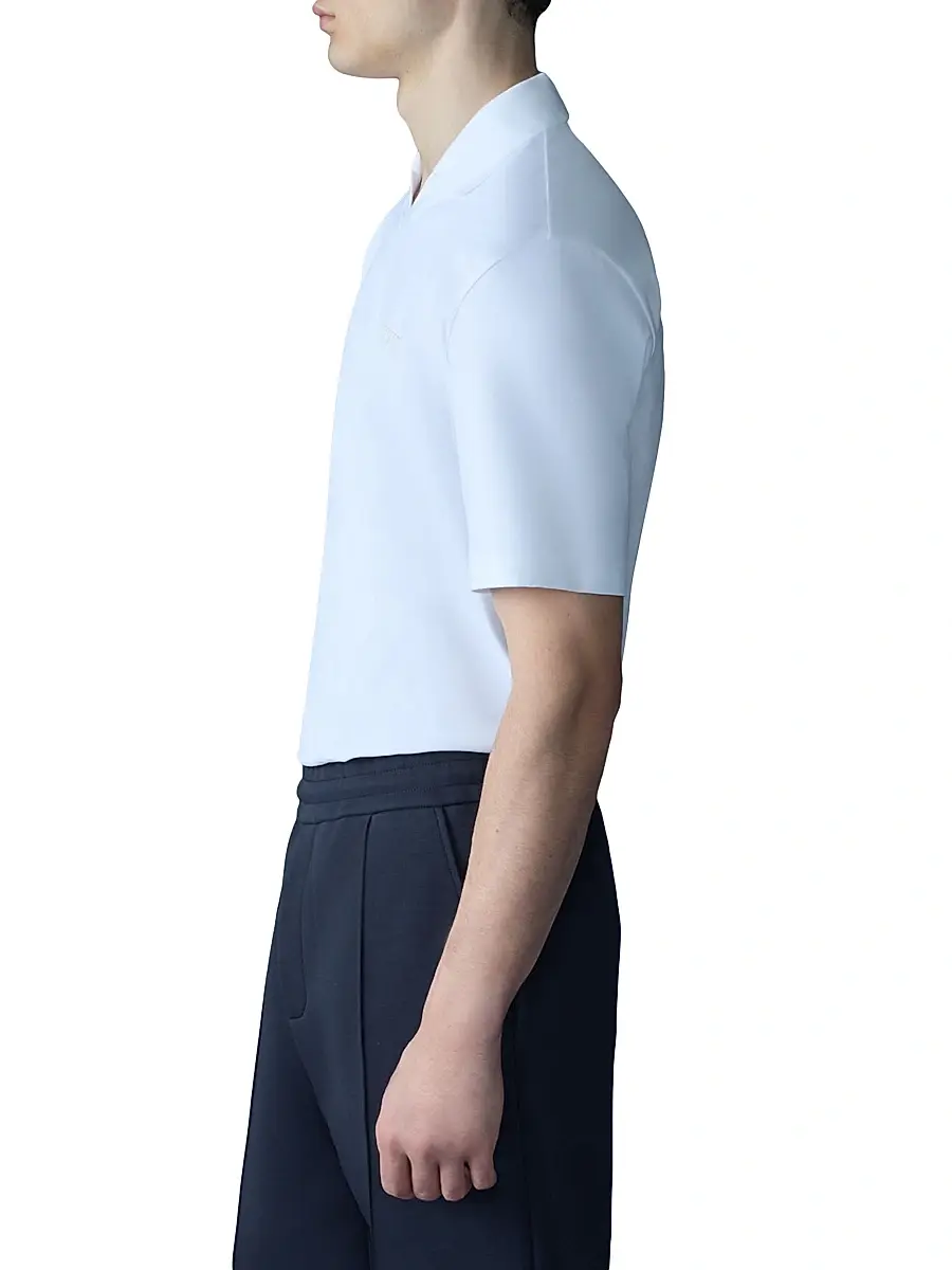 Mackage Men's Marco Cotton Polo Shirt | Thumbnail 4 Mackage Men's Marco Cotton Polo Shirt | Thumbnail 4