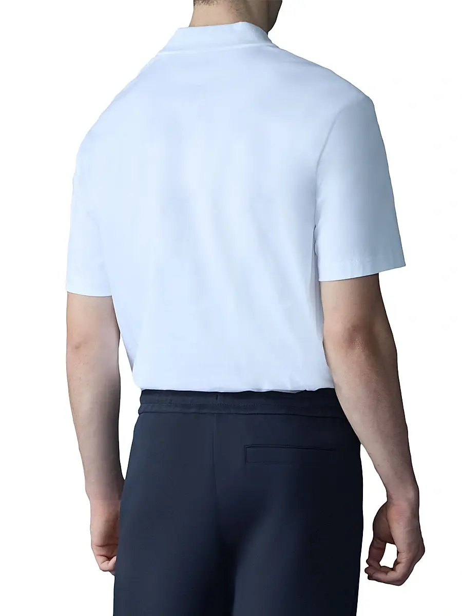 Mackage Men's Marco Cotton Polo Shirt | Thumbnail 5 Mackage Men's Marco Cotton Polo Shirt | Thumbnail 5