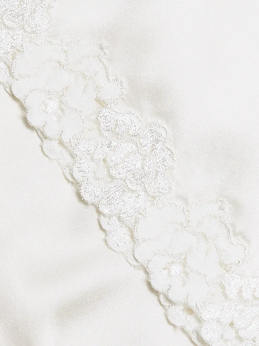 Josie Natori Women's Rose Parfait Silk-Lace Shorts - Warm White | Thumbnail 6 Josie Natori Women's Rose Parfait Silk-Lace Shorts - Warm White | Thumbnail 6
